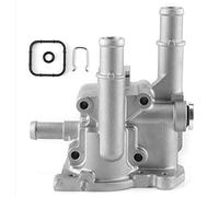 Carcasa del termostato de refrigerante, aleaci¨®n de aluminio Motor del autom¨®vil Carcasa del termostato Cubierta Piezas de repuesto para 96984103