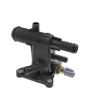Carcasa del termostato del refrigerante del motor con salida de agua + Sensor/ajuste for Ford Focus Fusion Explorer Lincoln MKZ CJ5Z-8K556-B CJ5Z 8K556 B