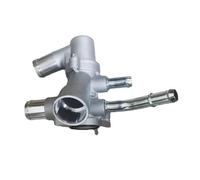 Carcasa del termostato para Explorer 2011 2012 2013-2020 Carcasa del termostato del Motor con Brida del Sensor Conjunto de refrigerante de Agua At4Z8A586C At4Z8A586A