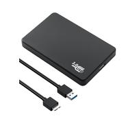 Carcasa Disco Duro 2,5" USB 3.0 Caja Disco Duro Externo SATA SSD HDD Caddy para HDD SSD SATA I/II/III 7mm/9.5mm Altura Cable USB Sopporta UASP&Trim no Requiere Herramientas for PC for PS4 Xbox Laptop