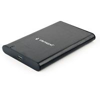 Gembird EE2-U3S-6 Carcasa Disco Duro 2.5" SATA USB-C 3.1 Negro Aluminio