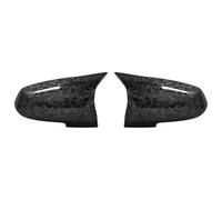 Carcasa Espejo Coche Para BMW 1 2 3 4 Series F20 F30 F31 F32 | 2012+ 2012 F36 2012-UP 320i 328i 330d 335i Look Fibra de carbono Cubierta de espejo retrovisor(WK616-Carbon Look)
