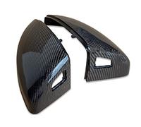 Carcasa Espejo Lateral Puerta Cubierta De Espejo Retrovisor Fibra Carbono Para Coche 2 Uds Para TT TTS TTRS 8J MK3 R8 GT 2015-2017 Automóvil Tapa cubierta espejo lateral Ajuste(Lane assistant)