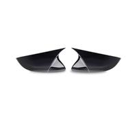 Carcasa Espejo Lateral Puerta para Renault para Megane 3 MK3 ABS Cubiertas de Espejo de ala de Murciélago de Plástico Tapas Funda para Espejo Retrovisor Accesorios para Coche Espejo Retrovisor Cubre