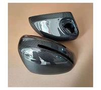 Carcasa Espejo Lateral Puerta Para TT TTS TTRS 8J MK2 MK3 R8 GT 2008-2017 2 Uds. Cubierta De Espejo Retrovisor Fibra Carbono Real Para Coche Automóvil Tapa cubierta espejo lateral Ajuste(MK2 08-14)