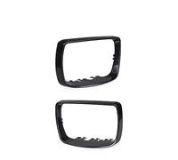 Carcasa Espejo Par Tapas Retrovisor Izquierdo Derecho Anillo Embellecedor Apto Para BMW X5 E53 2000-2006, Pieza Repuesto Plástico ABS Vehículos Tapa Espejo Lateral (Color : Left and Right)