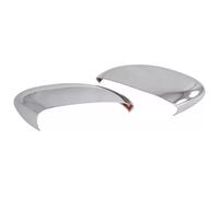 Carcasa Espejo Para Focus Para Escape 2020-2024 Cubierta Del Espejo Retrovisor Lateral Coche Tapa Alerón Carcasa De La Puerta Exterior Embellecedor(Plata)