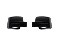 Carcasa Espejo Para Jeep Para Liberty Para Dodge Para Nitro 2007-2012 Cubiertas De Espejo Retrovisor Coche Manija Puerta Pegatinas Cubierta Embellecedora(Black Mirror Cover)