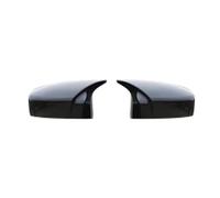 Carcasa Espejo Para Mazda 3 Para Axela 2014-2018 Cubierta Espejo Retrovisor Lateral Coche Tapa Ala Moldura Puerta Exterior Aspecto Carcasas Espejo Retrovisor(Bright black)