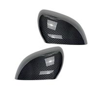 Carcasa Espejo Para Mercedes Para Benz Clase C W206 C200 C260 C300 2022+ Par De Tapas Espejo Retrovisor Puerta Lateral Carcasa Espejo Retrovisor(Mirada de fibra de carbono)