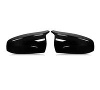 Carcasa Espejo Para X5 E70 Para X6 E71 2007-2013 Cubierta Espejo Retrovisor Lateral Coche Tapa Vista Trasera Ala Carcasa Puerta Exterior Carcasas Espejo Retrovisor(Negro brillante)