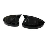 Carcasa espejo retrovisor Carcasa Del Espejo Retrovisor Para VW Para Tiguan Para Allspace L Para MK2 2017-2022 Tapa De La Moldura Del Retrovisor Lateral(Negro brillante)