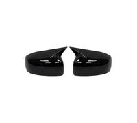 Carcasa Espejo Retrovisor Cubierta Espejo Retrovisor Puerta Lateral Negro Pegatina Concha EmbellecedoraPara Lancer Para X 10 Para EX Para EVO 2013-2016 Funda Retrovisor(No light Gloss Black)