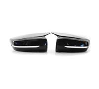 Carcasa Espejo Retrovisor Embellecedor De Espejo Retrovisor Exterior De Fibra De Carbono LHD Para Serie 3/5/6/7/8 Para G11 G12 G14 G15 G20 G21 G30 G31 G32 2019-2020(Negro)