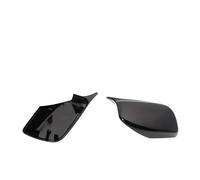Carcasa Espejo Retrovisor Para BMW Para Serie 5 Para E60 E61 E63 E64 Para 520i 525i 528i 528xi 530i 2004-2008 2ps Tapas De Cubierta De Espejo Retrovisor Lateral Cubierta Retrovisor(Negro)