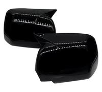 Carcasa espejo retrovisor Para BMW X5 E53 1999-2006 Par Tapas Para Espejo Retrovisor Lateral Coche Color Negro Brillante/con Aspecto Fibra Carbono(B)