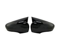 Carcasa Espejo Retrovisor para Megane 4 2016 2017 2018 2019 2020 Accesorio De Cubierta De Espejo Funda Negra Brillante Protector De Coche Cubierta Espejo Lateral(Bright Black)