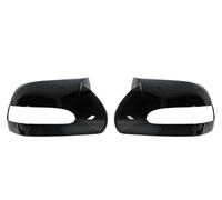 Carcasa espejo retrovisor Para Mercedes para Benz W164 ML clase 2005 2006 2007 2008 2009 cubierta de espejo retrovisor lateral(Bright black)