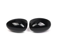 Carcasa Espejo Retrovisor Para Mini Para Cooper Para R50 Para R53 2001-2006 Para R52 2004-2008 Cubierta Espejo Retrovisor Lateral Coche Tapa Alerón Moldura Tapa Espejo(Negro brillante)