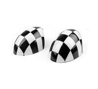 Carcasa Espejo Retrovisor Para Mini Para Cooper S Para Clubman Para Countryman R55 R56 R57 R58 2 PIEZAS Cubiertas Adhesivas Para Espejos Retrovisores Puertas Tapas de Espejo(C)