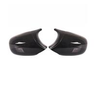 Carcasa Espejo Retrovisor Tapas Espejos Retrovisores Fibra Carbono Negro Brillante Para E81 Para E82 Para E87 116i 118i 120i Para E88 Para E90 VE91 2008-2011(Black 4)
