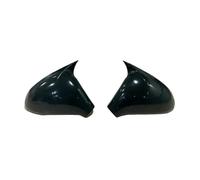 Carcasa Espejo Retrovisore Para Peugeot 207 2006-2012 Cubierta Espejo Murciélago Modelo Año Accesorios Coche Negro Piano Tuning Diseño Deportivo Automático Parte Externa