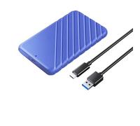Carcasa externa para disco duro de 5 Gbps de 2.5 pulgadas, USB 3.0, para disco duro de 6.3 cm, accesorios para computadora portátil
