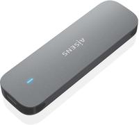 Carcasa externa USB 3.1 a SATA M2 (gris) - AISENS