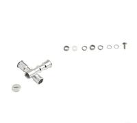 Carcasa forrada de metal para perilla de madera maciza para rueda de gota de agua, spinner de tambor y carretes, tornillo de aleación de aluminio en la cubierta trasera diseñada para DAIWA y otros