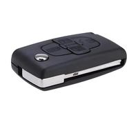 Carcasa Funda Llave Remoto Mando de Coche 4 Botones para Citroen C2 C3 C4 C5 C6 C8 Xsara Picasso Berlingo, Carcasa de Repuesto Plegable Llave Remota del Coche,HU83 - CE0523
