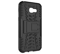 Carcasa Galaxy A5 2017 trasera antigolpes reforzada + Soporte Negra