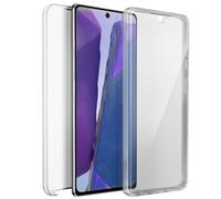 Carcasa Galaxy Note 20 Silicona + Trasera policarbonato - Transparente