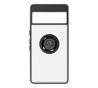 Carcasa Google Pixel 7 bimaterial Anillo metálico Soporte vídeo negro
