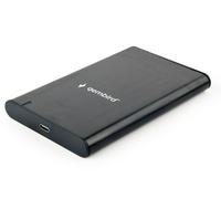 Gembird EE2-U3S-6 Carcasa Disco Duro 2.5" SATA USB-C 3.1 Negro Aluminio