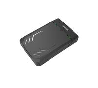 Carcasa HDD SSD UNITEK Y-3035 2.5/3.5" SATA USB 3.2 Negra Alimentación AC