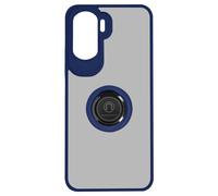 Carcasa Honor 90 Lite bimaterial Anillo Soporte vídeo Azul