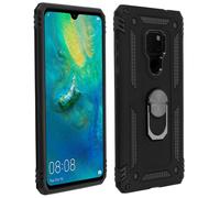 Carcasa Huawei Mate 20 con anillo-soporte magnético - Negro