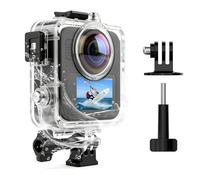 Carcasa Impermeable 50M para GoPro MAX 2, Funda de Buceo con Triple Estanqueidad, Lente de Alta Transparencia para Natación, Buceo, Surf