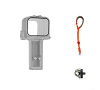 Carcasa impermeable de 40 m para cámaras de acción DJI Pocket 4 3 | Protección submarina de 40 m, construcción de aluminio de policarbonato fuerte, para una visión clara, tamaño de viaje ligero