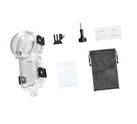 Carcasa impermeable de policarbonato PMMA de alta resistencia para cámaras, funda de buceo de 50 m bajo el agua, fácil mantenimiento, funda impermeable de aire