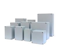 Carcasa impermeable exterior P67, carcasa de aluminio fundido, caja electrónica sellada para proyecto de ingeniería(FA70 340x235x95mm)