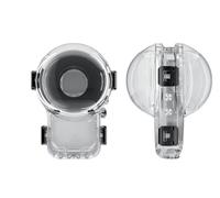 Carcasa Impermeable Invisible para Insta360 X6 Estuche de Buceo con Interfaz de Dos Garras Cubierta Protectora Subacuática Transparente para Insta360 X6 Accesorios de Cámara