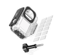Carcasa impermeable para cámaras de acción Action5PRO/4/3 de 60 m, protección de inmersión profunda a prueba de golpes con lente de vidrio óptica, carcasa impermeable acrílica para cámaras de acción