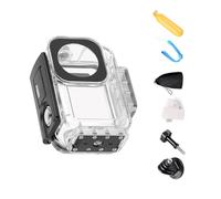 Carcasa Impermeable Para Cámaras De Acción Action5PRO/4/3 Protecciones Para Inmersiones Profundas De 60 M a Prueba De Golpes Con Lentes De Vidrio Óptico Protectores Para Cámaras De Esquí Y Escalada