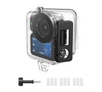 Carcasa impermeable para DJI Osmo Nano, 60 m, funda protectora de cámara impermeable subacuática, policarbonato transparente y cubierta de vidrio templado, carcasa protectora antiarañazos para cámara