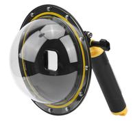 Carcasa impermeable para protector facial de buceo con forma de ojo de pez TELESIN, compatible con la cámara de acción GoPro Hero9.