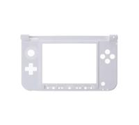 Carcasa Inferior para Nintendo 3DS XL, N3DS XL, Frontal Intermedia, Color Blanco