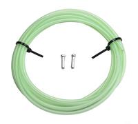 Carcasa interna de cable de bicicleta para desviador y cables de freno, tubo de PVC compatible con la mayoría de sistemas de enrutamiento de cables de marco modernos (2.3 x 2.9 verde)