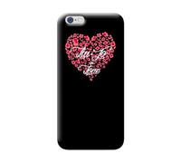 Carcasa iPhone 6, 6s, 7, 8 LIU.JO Hard Heart Negro