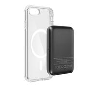 Carcasa iPhone 8, SE 2020 y SE 2022 y Powerbank 5000 mAh Swissten